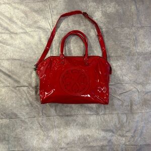Christian Lacroirx red patent leather purse
